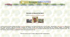 Desktop Screenshot of beyond-the-bark.com